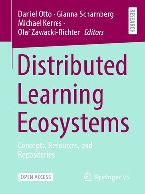 cover image of Distributed Learning Ecosystems
